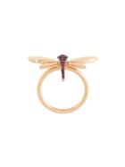 Anapsara 'dragonfly' Ring, Women's, Size: 53, Metallic
