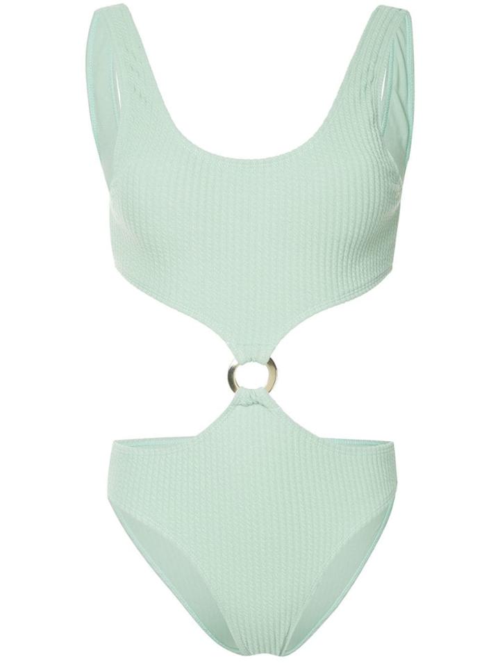 Duskii Julia Cut-out Swimsuit - Green