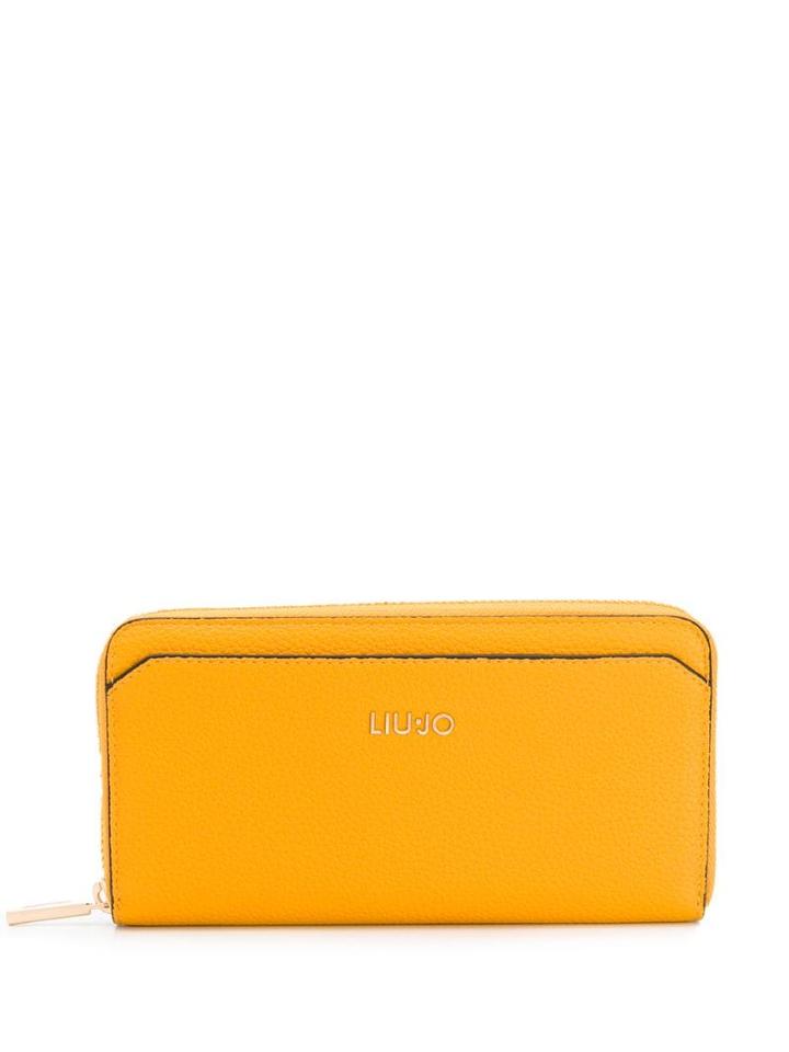 Liu Jo Logo Continental Wallet - Yellow
