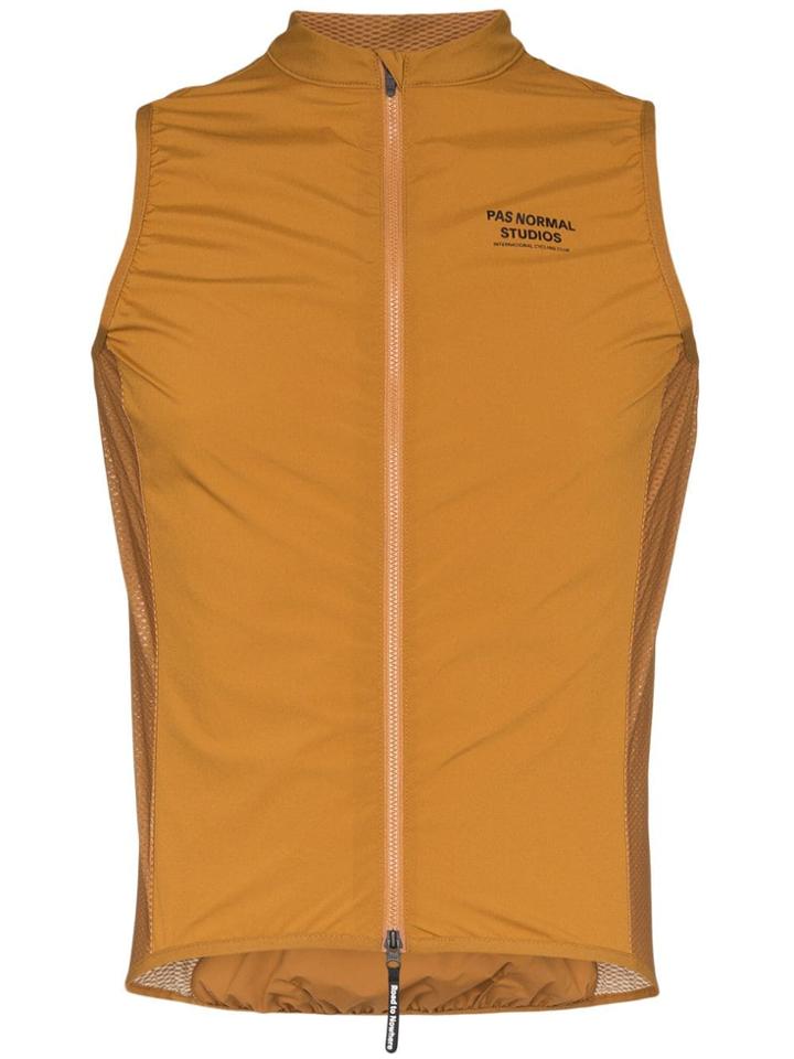 Pas Normal Studios Stow Away Gilet - Orange