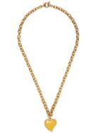 Nevernot 18kt Yellow Gold Heart Pendant Necklace