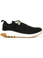 Neil Barrett 'molecular Runner' Sneakers - Black