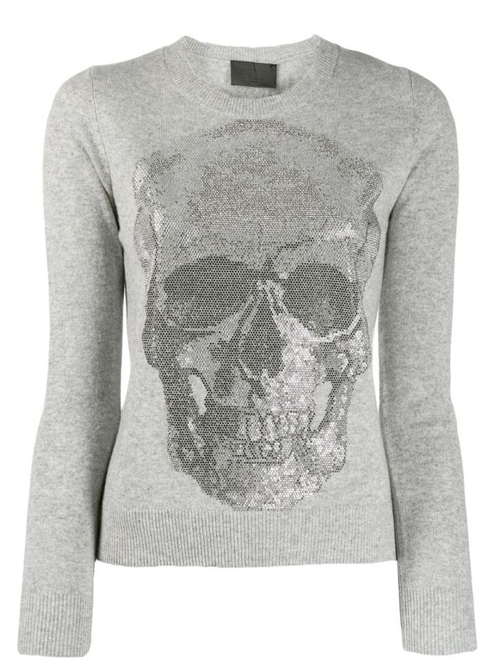 Philipp Plein Skull Jumper - Grey
