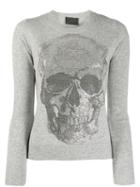 Philipp Plein Skull Jumper - Grey