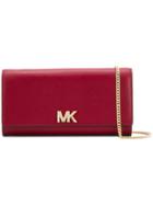 Michael Michael Kors Mott Clutch Bag - Red