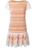 Si-jay Scalloped Hem Lace Dress