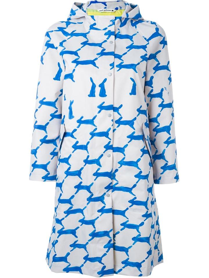Minä Perhonen Bunny Print Hooded Parka