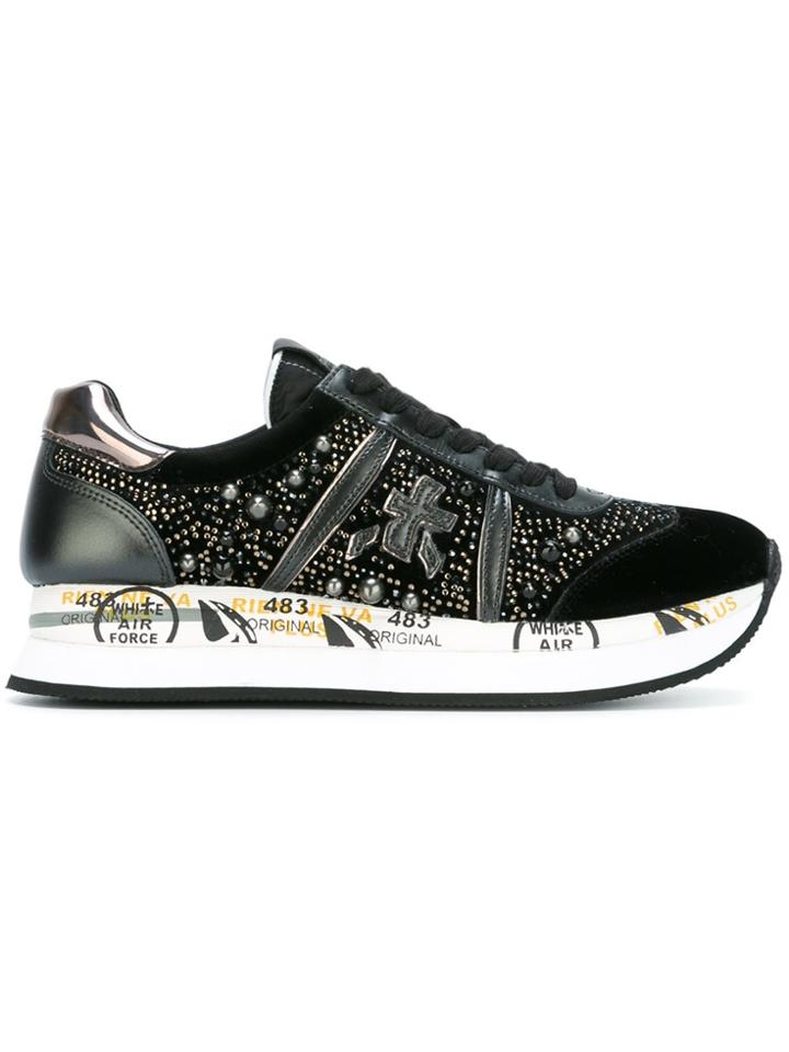 Premiata 'conny' Sneakers - Black