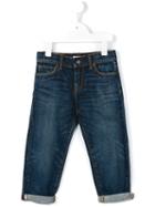 Burberry Kids Relaxed Fit Jeans, Girl's, Size: 10 Yrs, Blue