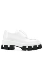 Prada Monolith Derby Shoes - White