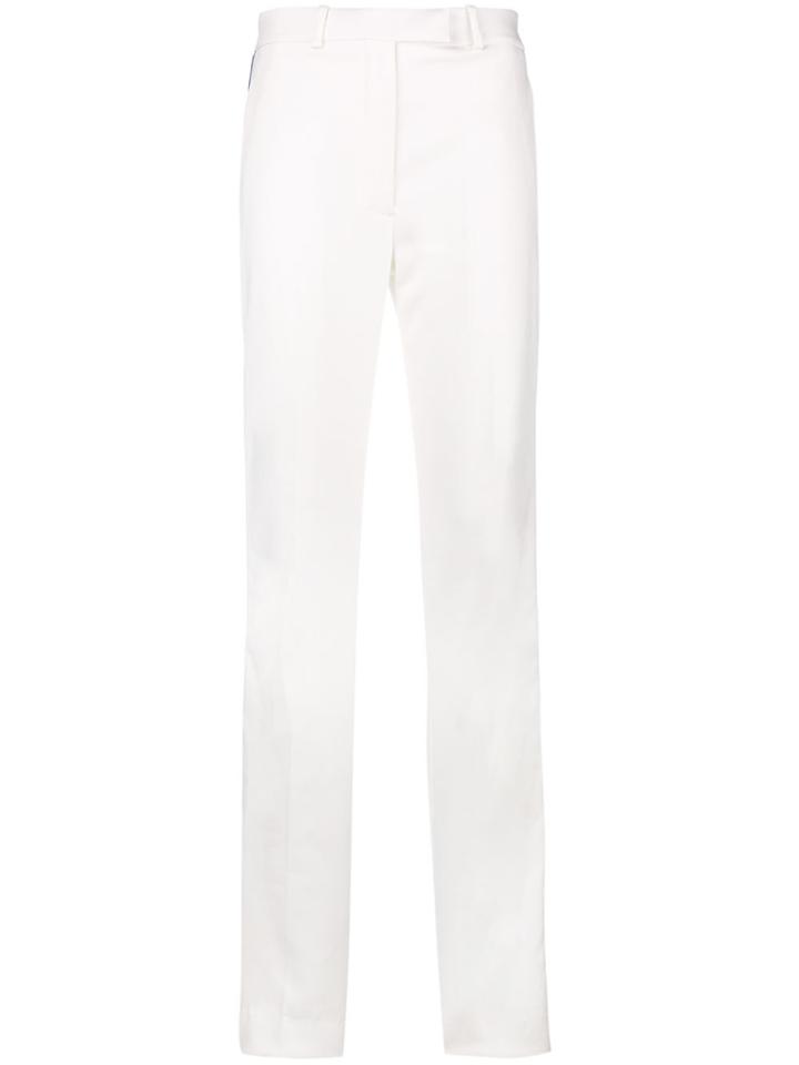 Calvin Klein 205w39nyc Contrasting Side Stripe Trousers - White
