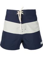 Saturdays Surf Nyc Two-tone Bathing Shorts