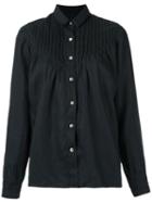 À La Garçonne - Pleated Shirt - Women - Cotton - M, Black, Cotton