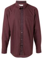 Cerruti 1881 Contrast Placket Shirt - Brown