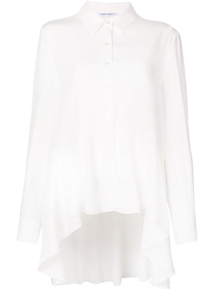 Alberta Ferretti Classic Shift Blouse - White