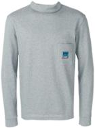 Anglozine Zine Mock-neck Sweater - Grey