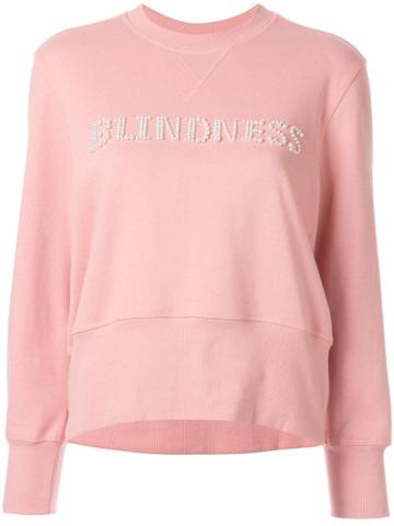 Blindness Logo Sweatshirt - Pink
