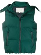 Mackintosh Culkein Green Wool & Mohair Down Vest Gdh-1002