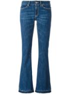 Dondup Flared Jeans, Women's, Size: 26, Blue, Cotton/polyester/spandex/elastane