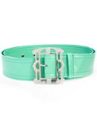 Arthur Avellano Metal Buckle Belt - Green
