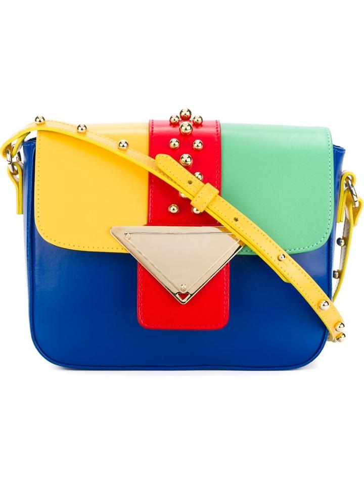 Sara Battaglia 'lucy' Cross Body Bag, Women's, Calf Leather/metal