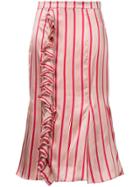 Maggie Marilyn I'll Hold You Up Striped Skirt - Red