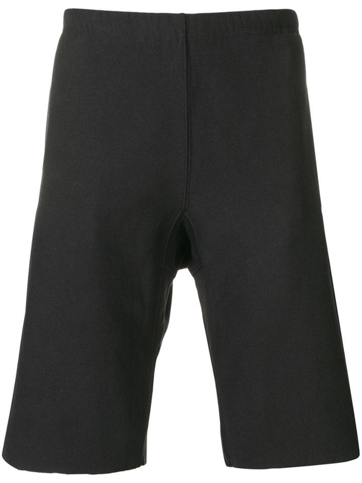 Champion Embroidered Logo Bermuda Shorts - Black