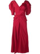 Marni Deconstructed Dress - Red