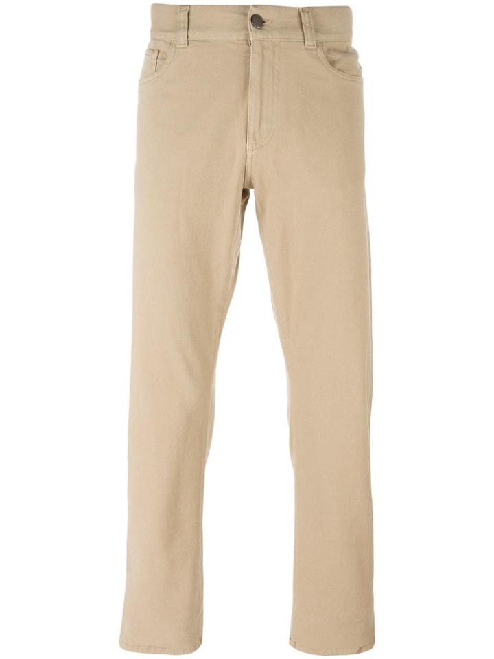 Canali Regular Jeans - Nude & Neutrals