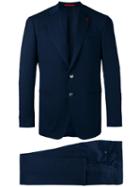 Isaia - Formal Suit - Men - Spandex/elastane/cupro/wool - 54, Blue, Spandex/elastane/cupro/wool