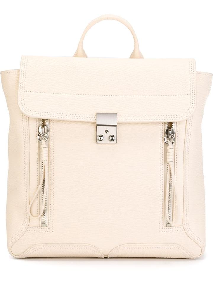 3.1 Phillip Lim Pashli Backpack, White, Calf Leather