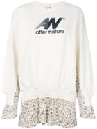 Aalto Layered Floral Sweatshirt - Nude & Neutrals