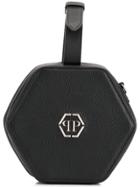 Philipp Plein Logo Geometric Box Bag - Black