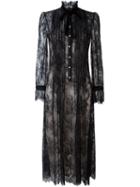 Philosophy Di Lorenzo Serafini Sheer Floral Lace Dress