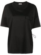 Moncler Logo Flared T-shirt - Black