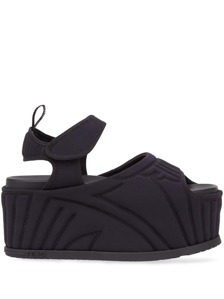 Fendi Flatform - Black