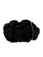 Comme Des Garçons Noir Kei Ninomiya Plush Medium Crossbody Bag, Women's, Black