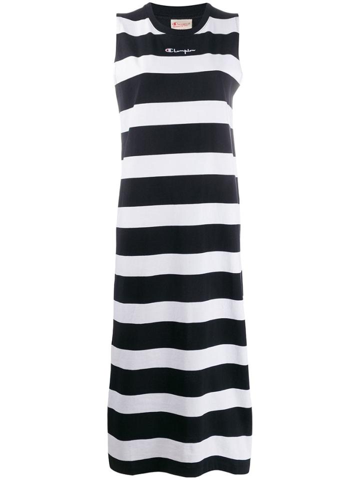 Champion Striped Tank Dress - White
