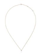Rosa De La Cruz 18k Yellow Gold Single Diamond Necklace - Metallic
