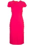 Marcia Tchikiboum Cut-out Side Dress - Pink