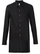 Damir Doma Longline Shirt, Men's, Size: Medium, Black, Cotton