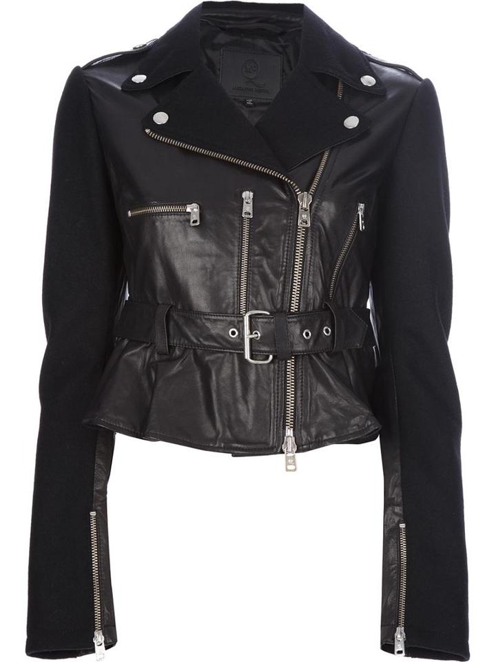 Mcq By Alexander Mcqueen Leather Biker Jacket
