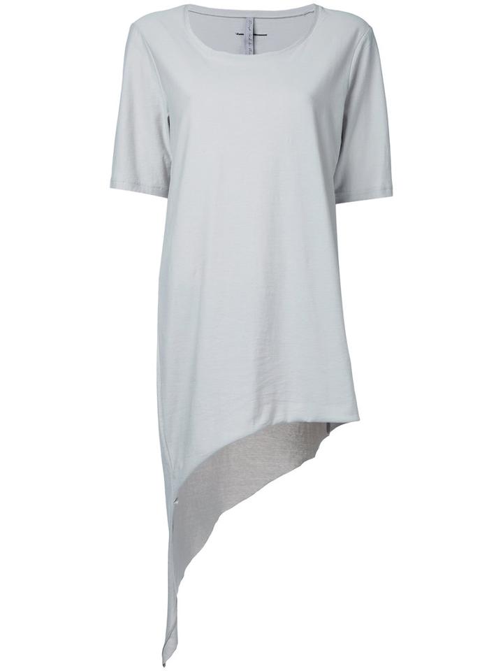 First Aid To The Injured - Patella T-shirt - Women - Cotton - 2, Grey, Cotton