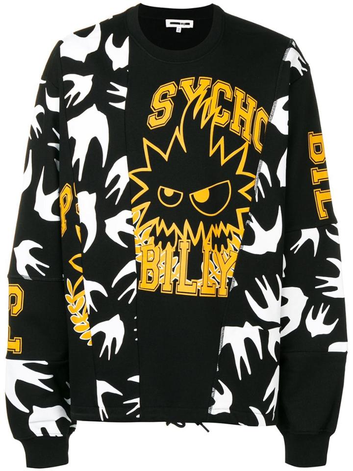 Mcq Alexander Mcqueen Psycho Billy Sweatshirt - Black