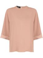 Rochas Loose-fit Blouse - Brown