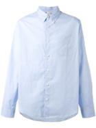 Visvim - Classic Shirt - Men - Cotton/linen/flax - 3, Blue, Cotton/linen/flax