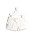 Young Versace Denim Shorts, Toddler Girl's, Size: 3 Yrs, White