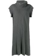 Jean Paul Gaultier Pre-owned 1990's Pinstriped Midi Dress - Grey