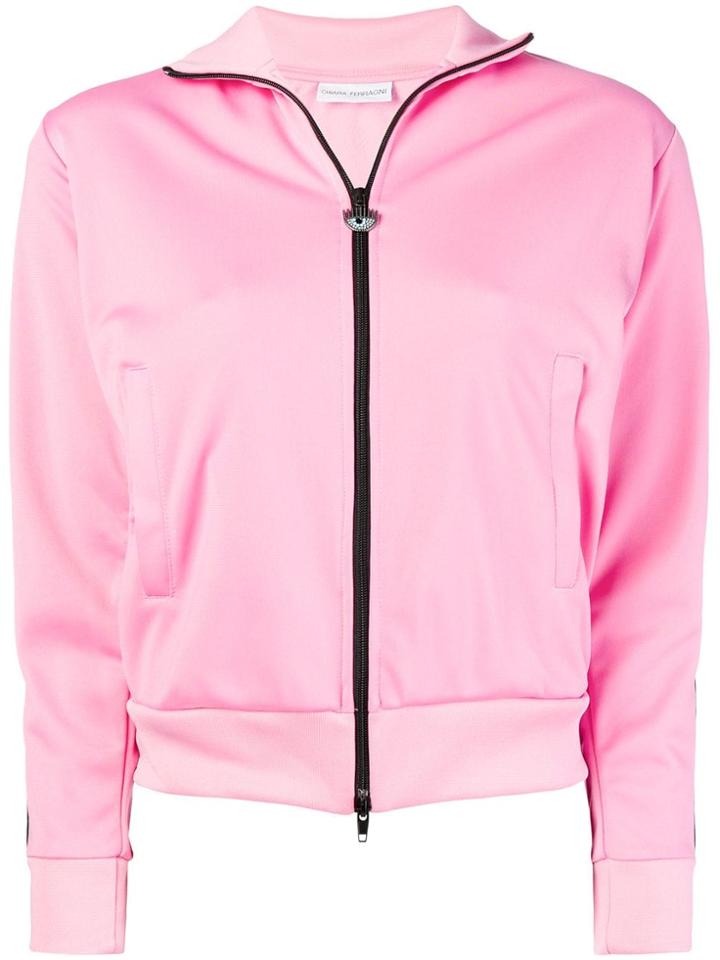 Chiara Ferragni Logomania Jacket - Pink & Purple