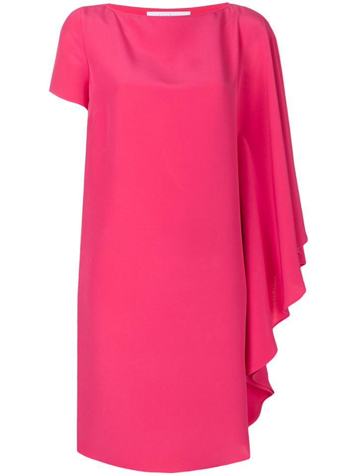 Gianluca Capannolo Drape Sleeve Dress - Pink & Purple